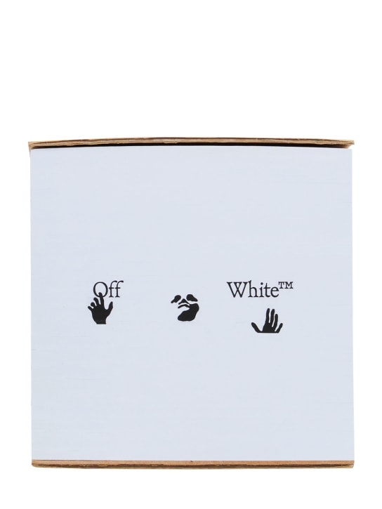 Off-White: Cubo de papel para notas - Kraft Brown - ecraft_0 | Luisa Via Roma
