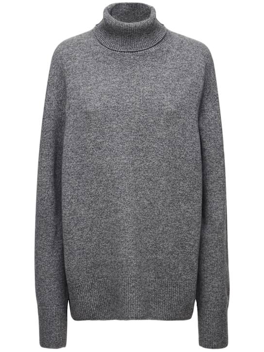 The Row: Pull-over en maille de cachemire et laine Stepny - Gris - women_0 | Luisa Via Roma
