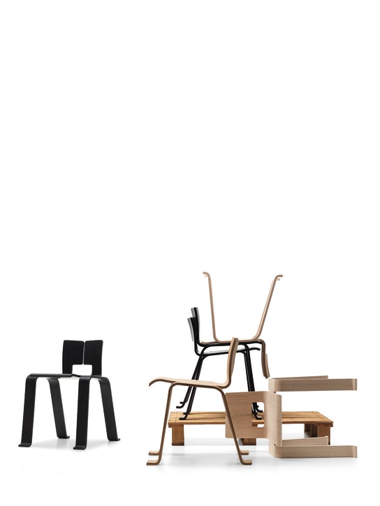 Cassina: Ombra Tokyo chair - Black - ecraft_6 | Luisa Via Roma