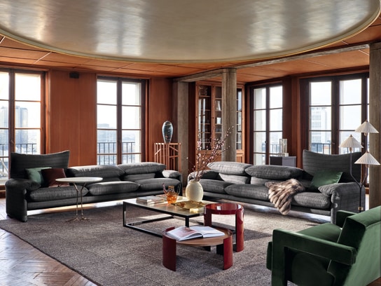 Cassina: Traccia table - Gold - ecraft_2 | Luisa Via Roma