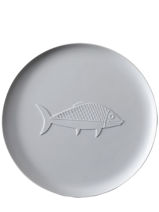Cassina: Plateau Chandigarh Poisson - Blanc - ecraft_0 | Luisa Via Roma