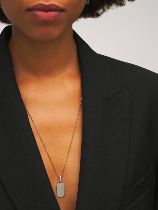 EÉRA: LVR Excl. 18kt & diamond necklace - Altın/Gümüş - women_1 | Luisa Via Roma