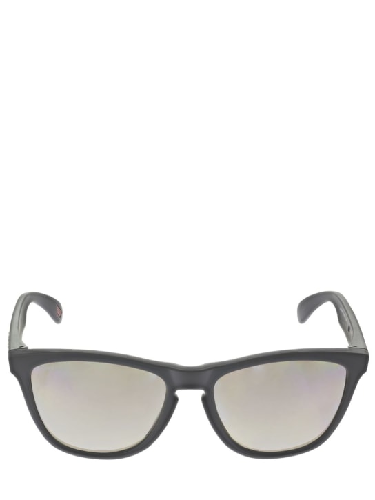 Oakley: Frogskins Prizm polarized sunglasses - Black - men_0 | Luisa Via Roma