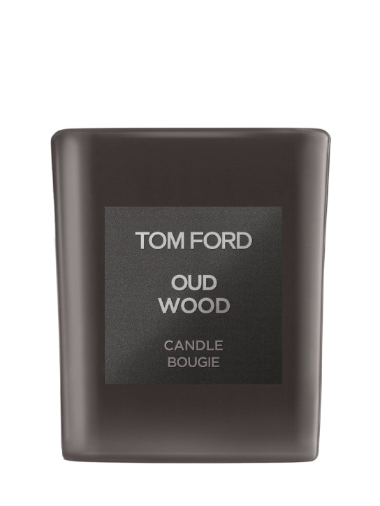 Tom Ford Beauty: Oud Wood scented candle - Transparent - beauty-women_0 | Luisa Via Roma