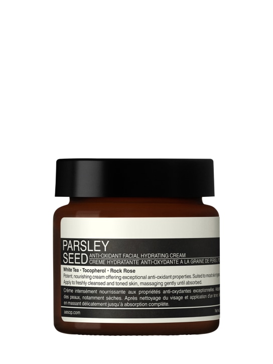 AESOP: Parsley seed anti-oxidant facial cream - Transparent - beauty-men_0 | Luisa Via Roma