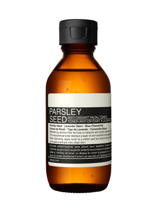 AESOP: Tonique visage antioxydant Parsley Seed - Transparent - beauty-men_0 | Luisa Via Roma