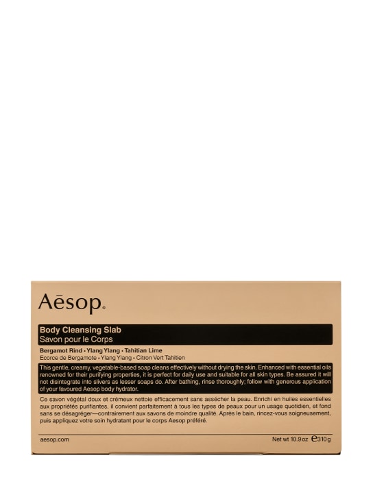 AESOP: 310gr Body cleansing slab - Transparent - beauty-men_0 | Luisa Via Roma