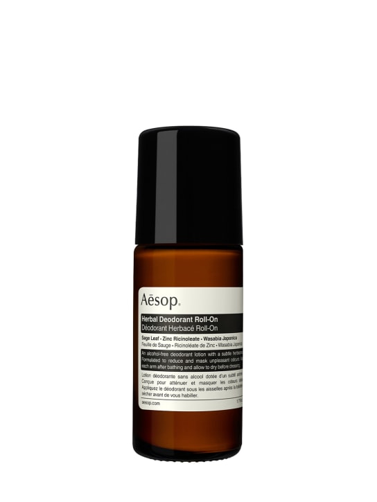 AESOP: Herbal Deodorant Roll-On 50ml - Trasparente - beauty-men_0 | Luisa Via Roma