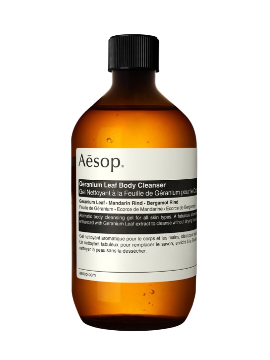 AESOP: Geranium Leaf Body Cleanser 500 ml - Transparent - beauty-men_0 | Luisa Via Roma