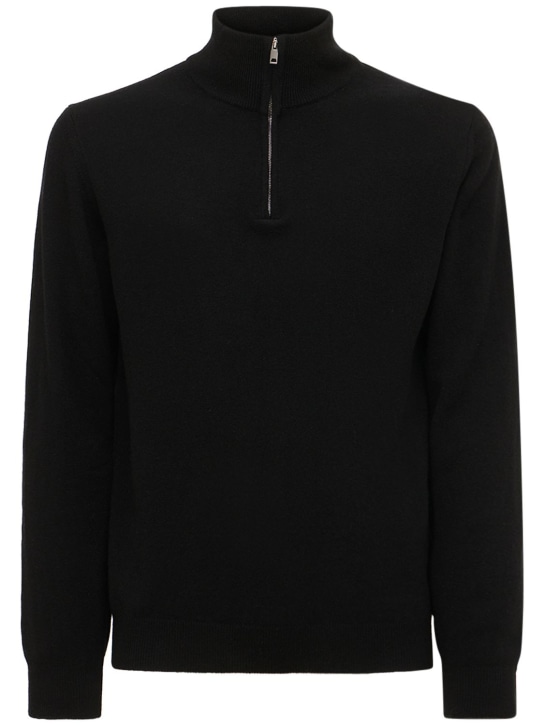 Cashmere zip turtleneck sweater - Annagreta - Men | Luisaviaroma