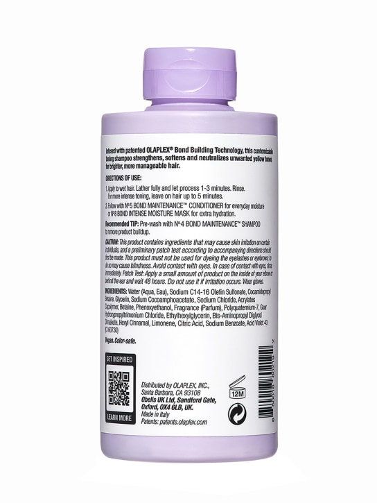 Olaplex: N4P blonde enhancer toning shampoo 250 ml - Transparent - beauty-men_1 | Luisa Via Roma