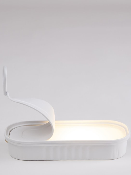 Seletti: Lámpara de mesa Sardina Glow - Blanco - ecraft_1 | Luisa Via Roma