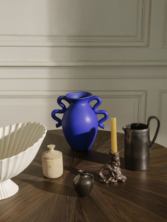 Ferm Living: Verso Table Vase - Blue - ecraft_1 | Luisa Via Roma