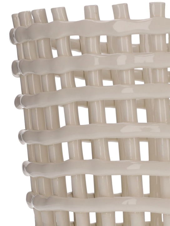 Ferm Living: Extra large ceramic basket - White - ecraft_2 | Luisa Via Roma