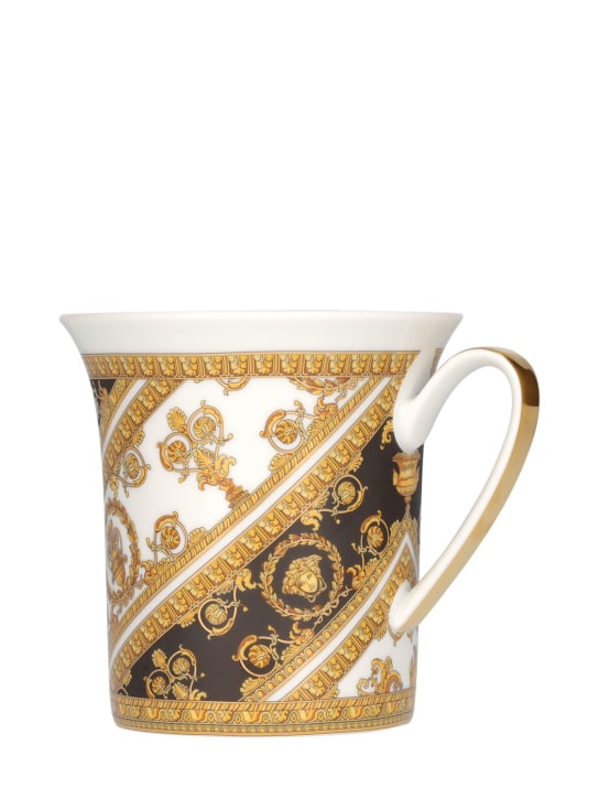 Versace: I Love Baroque mug - White/Gold - ecraft_1 | Luisa Via Roma