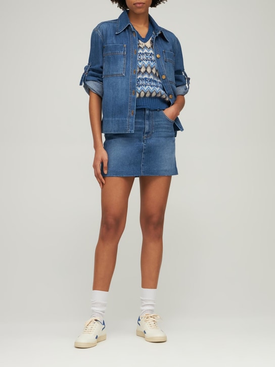 Saye: Sneakers Modelo '89 Vegan - Blanc/Bleu - women_1 | Luisa Via Roma