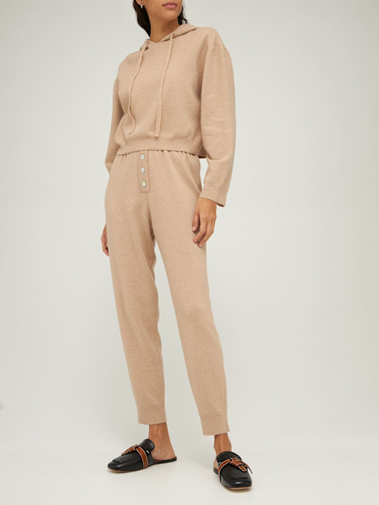 Live The Process: Celeste Long John pants - Sheep Skin - women_1 | Luisa Via Roma