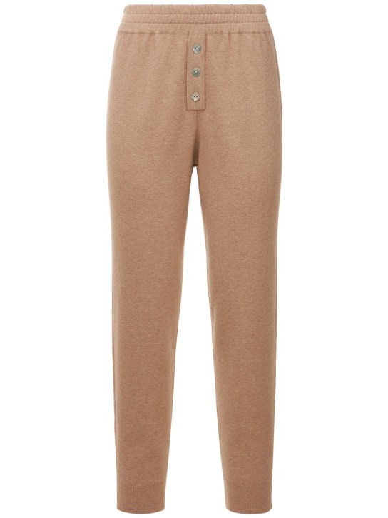 Live The Process: Celeste Long John pants - Sheep Skin - women_0 | Luisa Via Roma