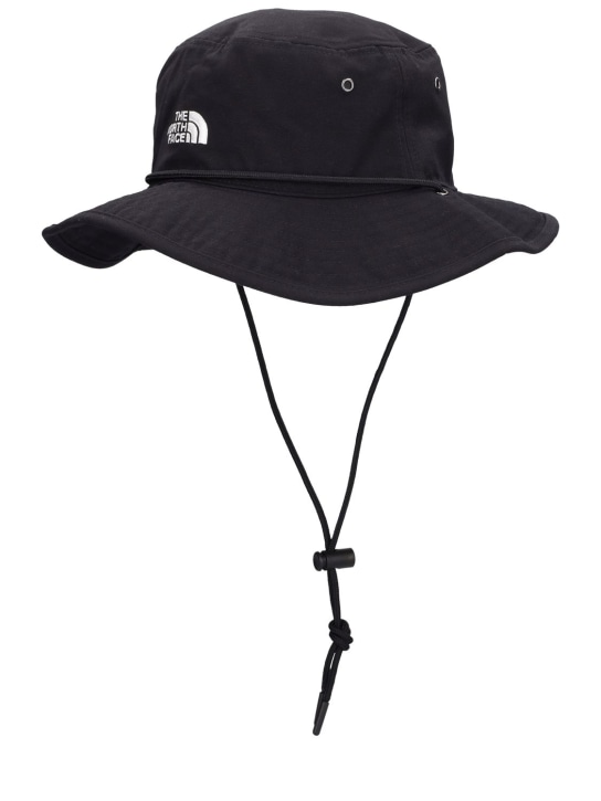 The North Face: Recycled tech hat - Tnf Black - men_1 | Luisa Via Roma