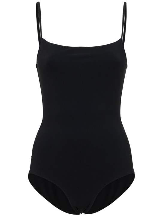 Christopher Esber: Cut out back one piece swimsuit - Black - women_0 | Luisa Via Roma