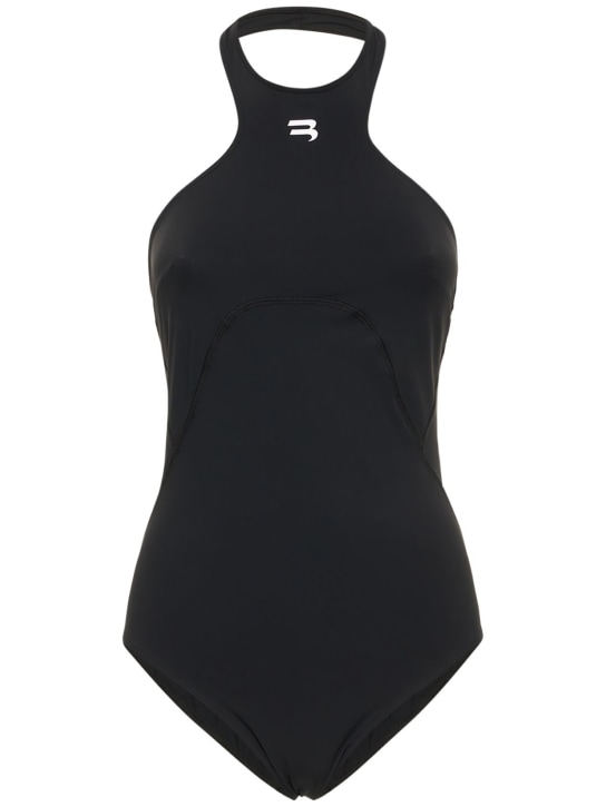 Balenciaga: Sporty one piece swimsuit - women_0 | Luisa Via Roma