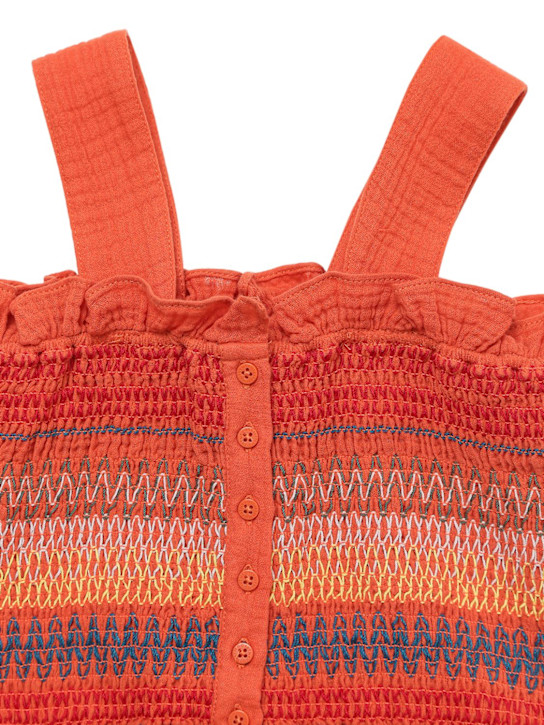 Stella McCartney Kids: TOP AUS BIO-BAUMWOLLE - Orange - kids-girls_1 | Luisa Via Roma