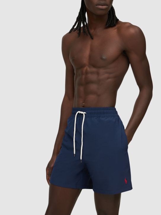 Polo Ralph Lauren: Badeshorts mit Logo „Traveler“ - men_1 | Luisa Via Roma