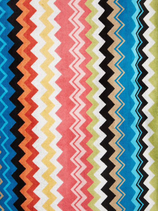 Missoni Home: Giacomo cotton bathrobe - Multicolor - ecraft_2 | Luisa Via Roma