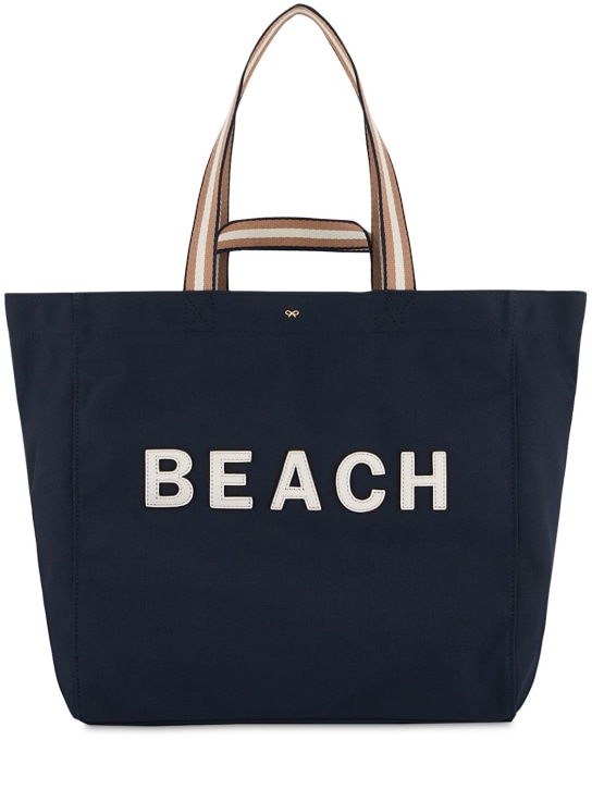 Anya Hindmarch: Household Beach recycled canvas tote bag - women_0 | Luisa Via Roma