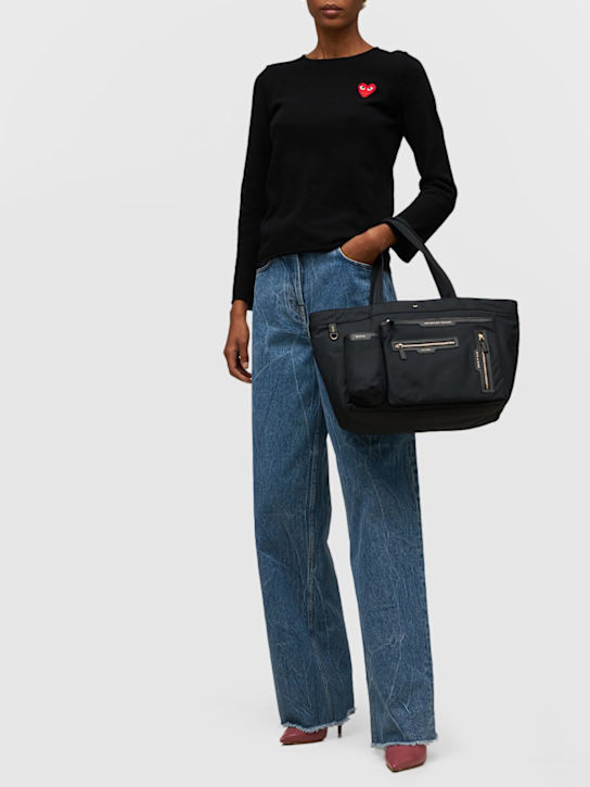 Comme des Garçons Play: ウールニットセーター - women_1 | Luisa Via Roma