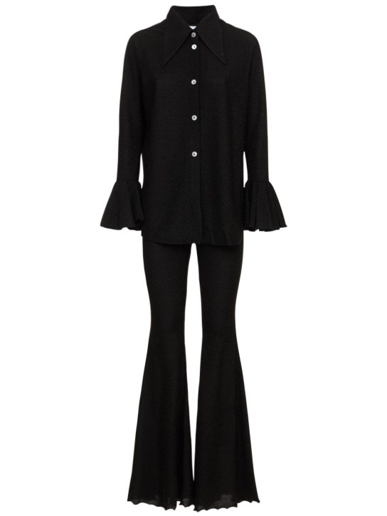 Cosmos lurex lounge suit w pants Sleeper Women Luisaviaroma