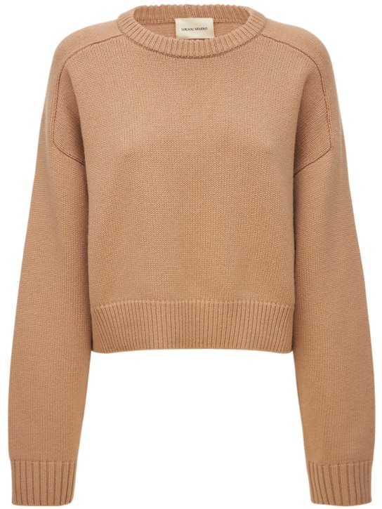 Loulou De Saison: Bruzzi wool & cashmere sweater - women_0 | Luisa Via Roma