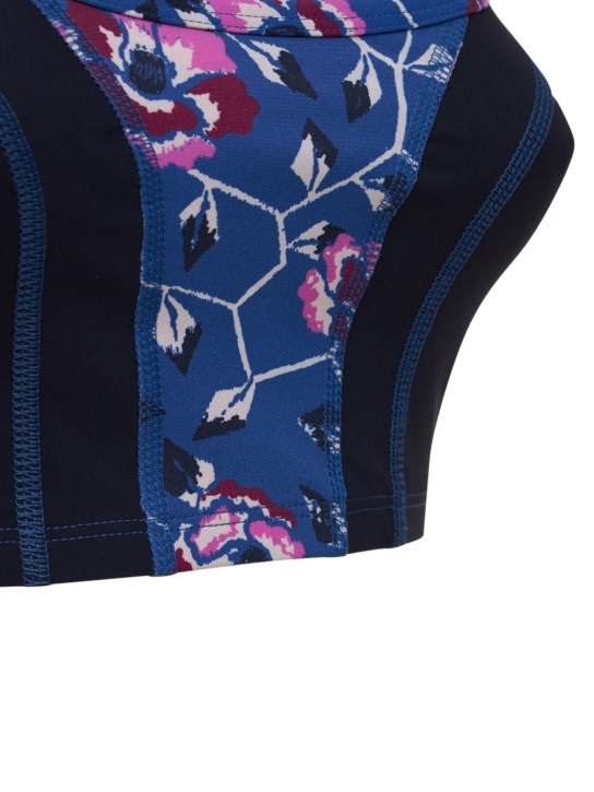 Marant Etoile: Taceya印花科技织物运动内衣 - 蓝色/多色 - women_1 | Luisa Via Roma