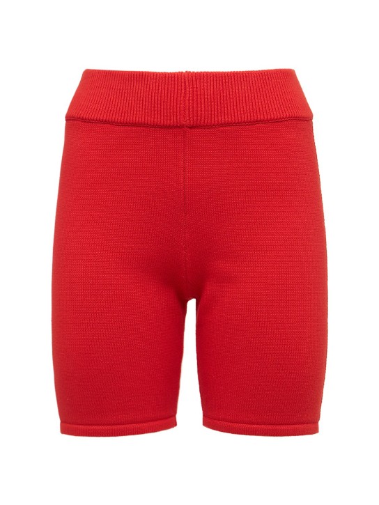 The Upside: Riviera Pia tech blend shorts - Red - women_0 | Luisa Via Roma