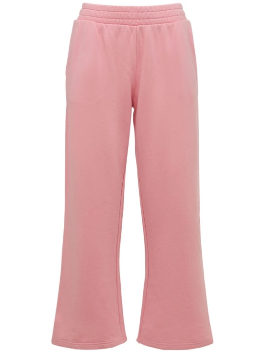 The Upside: Magique Camille コットンフレアパンツ - ピンク - women_0 | Luisa Via Roma