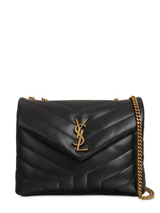 Saint laurent small best sale loulou monogram shoulder bag