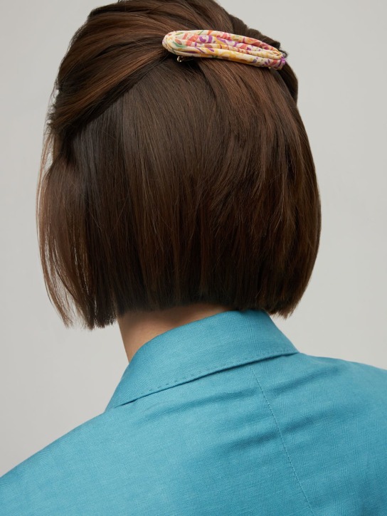 Etro: Broche de pelo de seda - women_1 | Luisa Via Roma