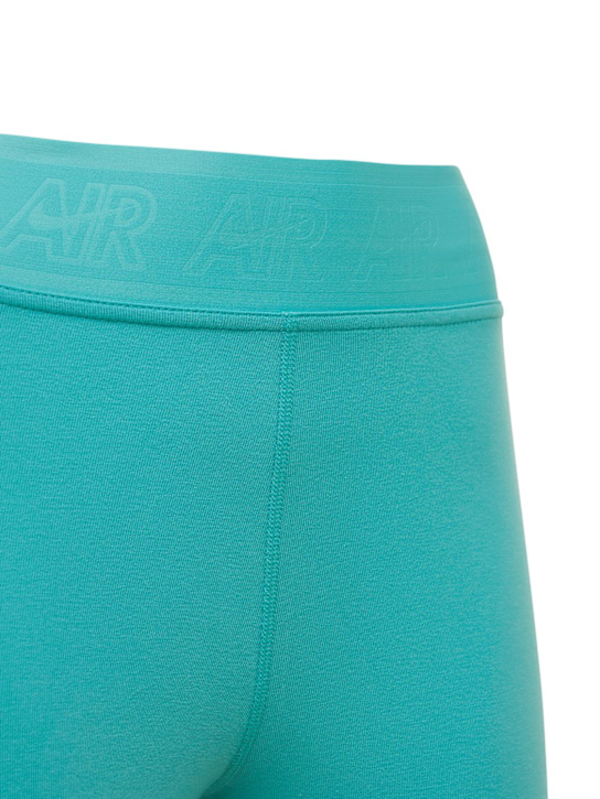 Nike: RADLERHOSE AUS BAUMWOLLMISCHJERSEY MIT LOGO - Hellblau - women_1 | Luisa Via Roma