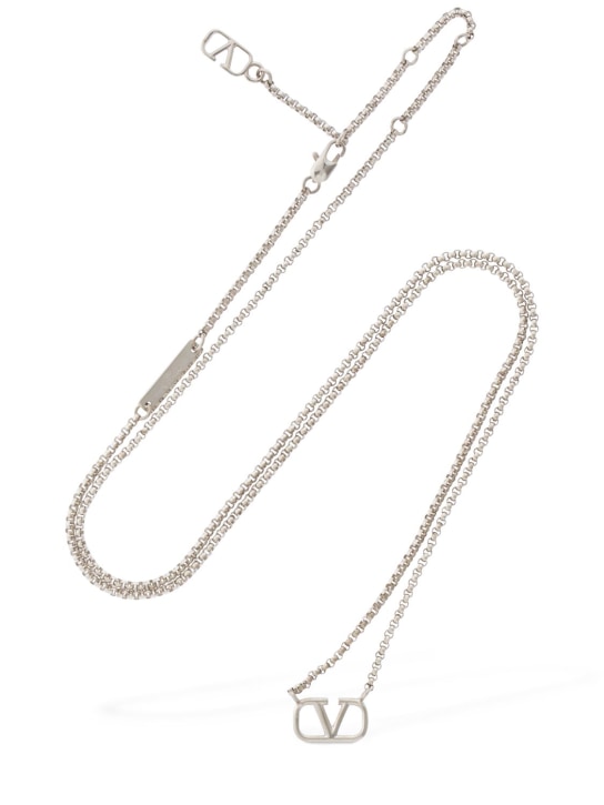 Valentino Garavani: Collana con charm Vlogo - Palladio - men_1 | Luisa Via Roma