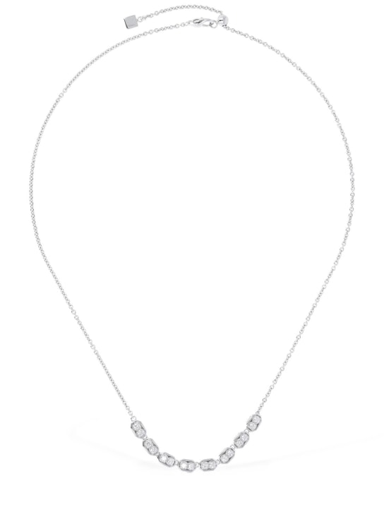 EÉRA: Roma 18kt & diamond collar necklace - Silver - women_0 | Luisa Via Roma