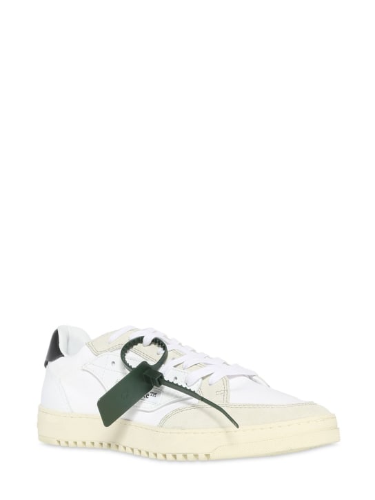 Off-White: Sneakers 5.0 de ante - Blanco/Negro - men_1 | Luisa Via Roma