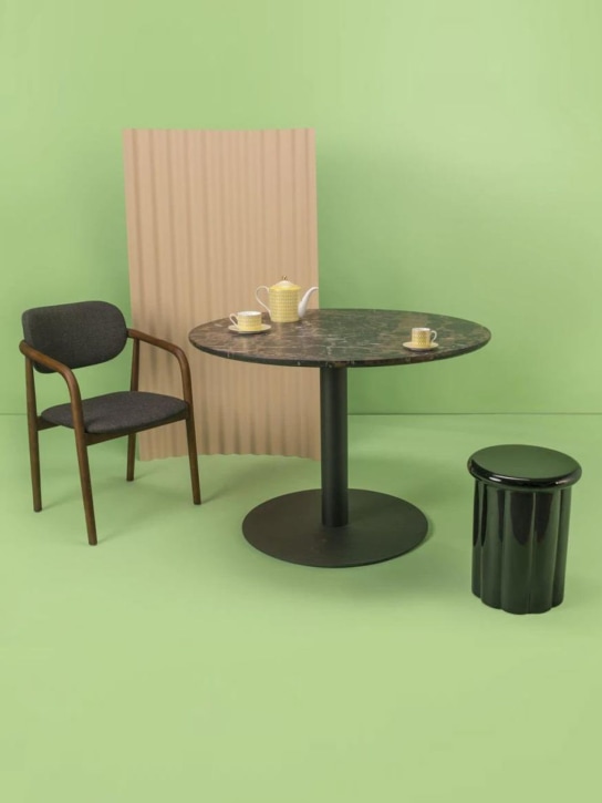 Polspotten: Roman black stool - Black - ecraft_1 | Luisa Via Roma