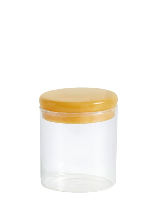HAY: Medium glass jar - Transparent - ecraft_0 | Luisa Via Roma