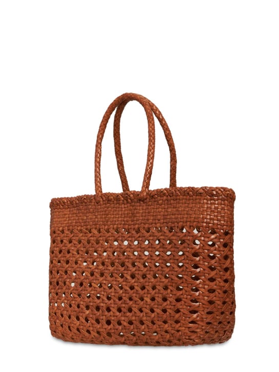 Cannage kanpur leather basket bag - Dragon Diffusion - Women | Luisaviaroma