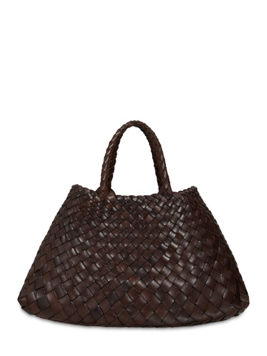 Dragon Diffusion: Small Santa Croce leather shoulder bag - women_0 | Luisa Via Roma