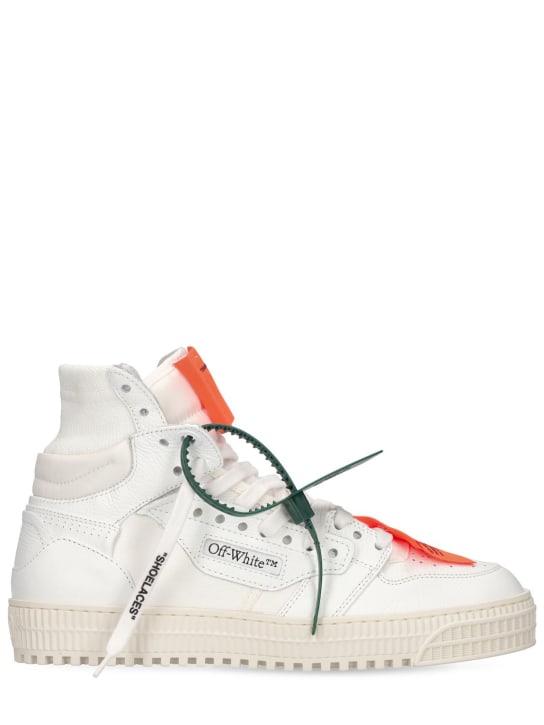 3.0 off court leather high top sneakers - Off-White - Men