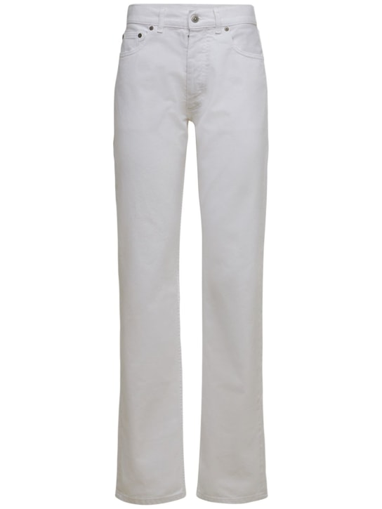 Straight cotton denim jeans - Thumbnail 1