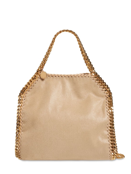 Stella McCartney: Mini 3Chain Falabella faux leather bag - Butter Cream - women_0 | Luisa Via Roma