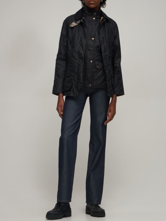 BARBOUR: Otterburn quilted nylon vest - Black - women_1 | Luisa Via Roma