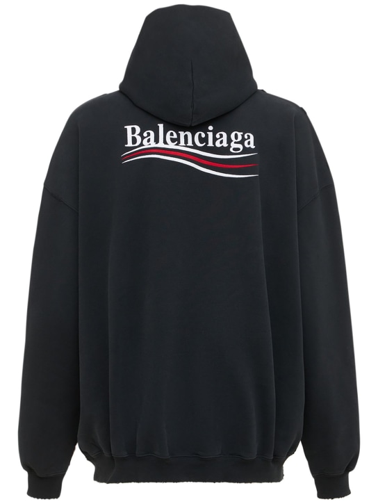 Balenciaga: Weiter Hoodie - men_6 | Luisa Via Roma